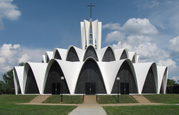 Divine Mid Century Modern Churches