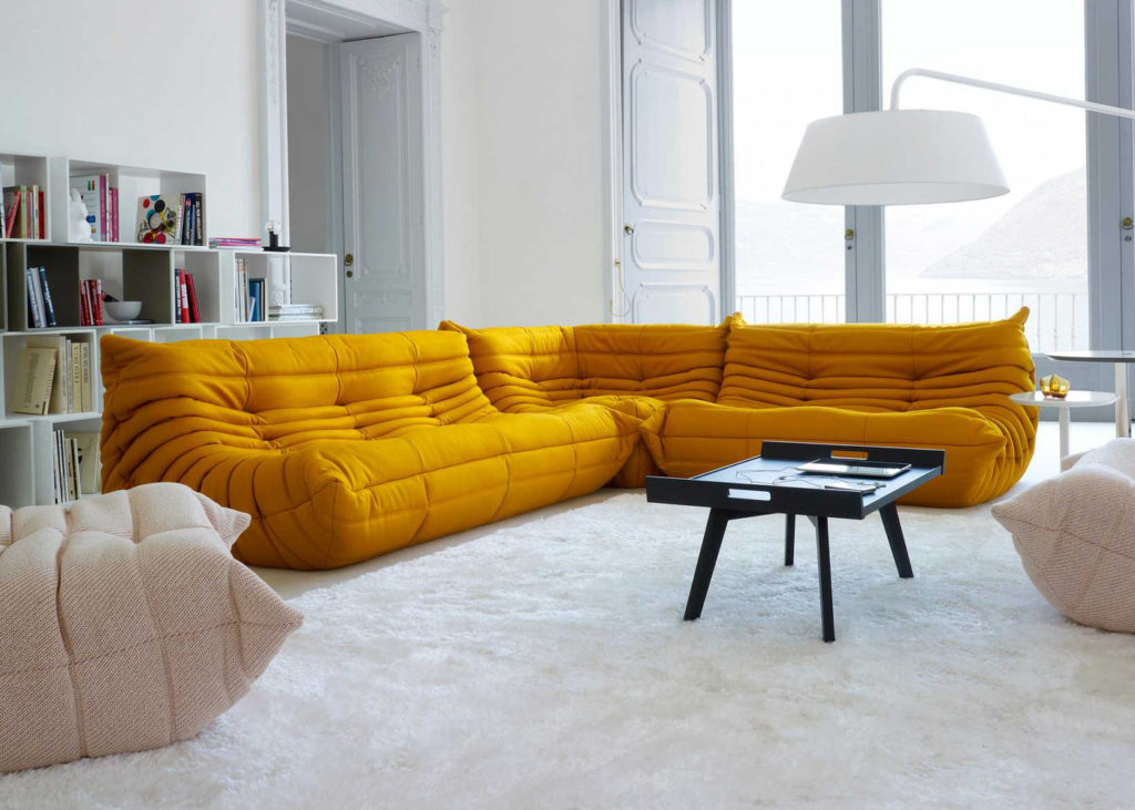 11 MCM Style Sofas To Give Your Living Room A Pop Of Color